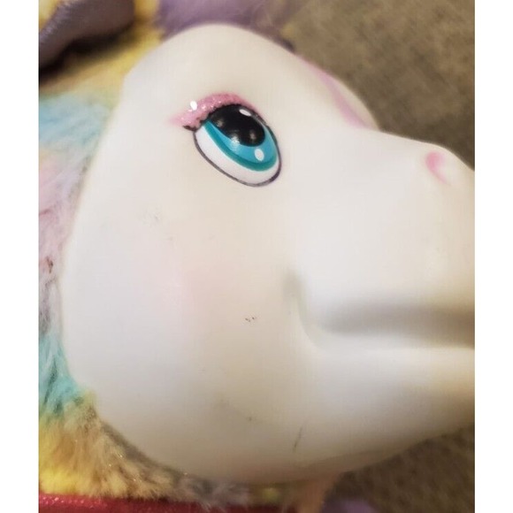 2017 Pastel Colored Unicorn Surprise with One Baby Stuffed Animal Plush Toy - Picture 14 of 16